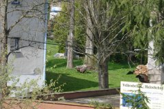 pohled na hřbitov
