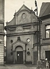 historické foto synagogy