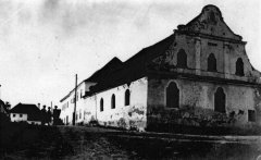 historické foto synagogy