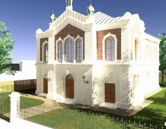 virtuální rekonstrukce synagogy