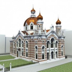 vizualizace synagogy