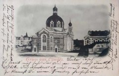 historické foto synagogy