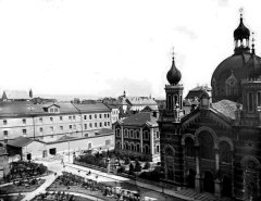 historické foto synagogy