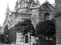 historické foto synagogy