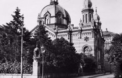 historické foto synagogy