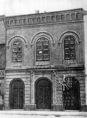 historické foto synagogy