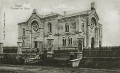 historické foto synagogy
