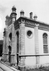 historické foto synagogy