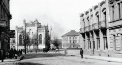historické foto synagogy