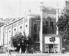 historické foto synagogy