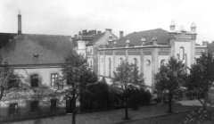 historické foto synagogy