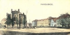 historické foto synagogy