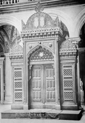historické foto interiéru synagogy - aron-ha-kodeš