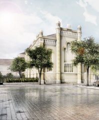 virtuální rekonstrukce synagogy