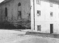 historické foto synagogy