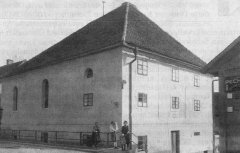 historické foto synagogy