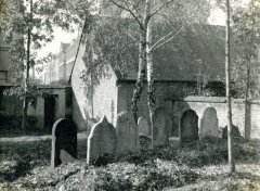 historické foto hřbitova (foto J. Poštulka)