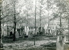 historické foto hřbitova (foto J. Poštulka)