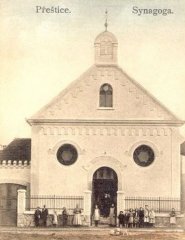 historické foto synagogy