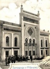 historické foto synagogy