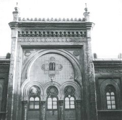 historické foto synagogy