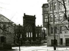 synagoga před odstřelem