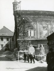 synagoga před odstřelem