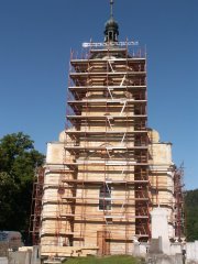průčelí kostela