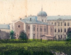 historické foto synagogy
