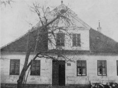 historické foto synagogy