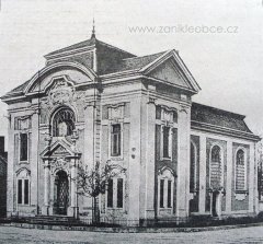 historické foto synagogy