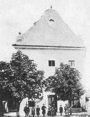 historické foto synagogy