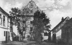 historické foto synagogy