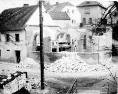 bourání synagogy