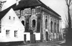historické foto synagogy