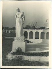 historické foto hřbitova