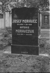 historické foto hřbitova