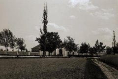 historické foto hřbitova
