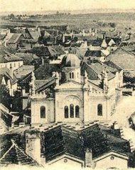 historické foto synagogy
