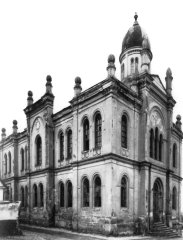 historické foto synagogy