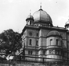 historické foto synagogy