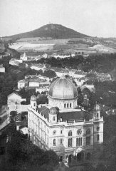 historické foto synagogy