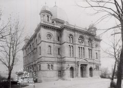 historické foto synagogy