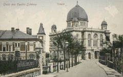 historické foto synagogy