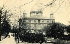 historické foto synagogy