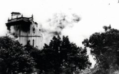 vypálená synagoga