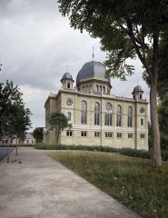 vizualizace zničené synagogy