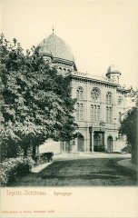 historické foto synagogy