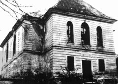 historické foto synagogy