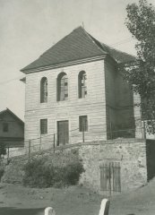 historické foto synagogy